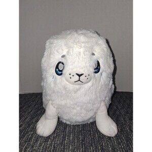 NWT Squishable Mini Harp Seal Plush Pillow Toy White Winter 9''